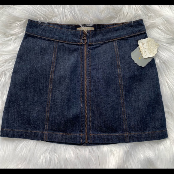 NEW Altar'd State XS Denim Skirt Mini NWT - Picture 9 of 9